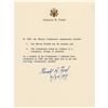 Image 1 : Gerald Ford Signed Souvenir Typescript