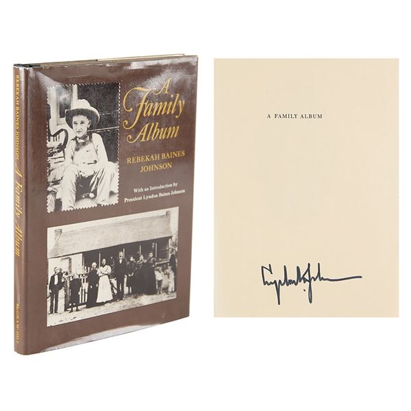 Lyndon B. Johnson Signed Book