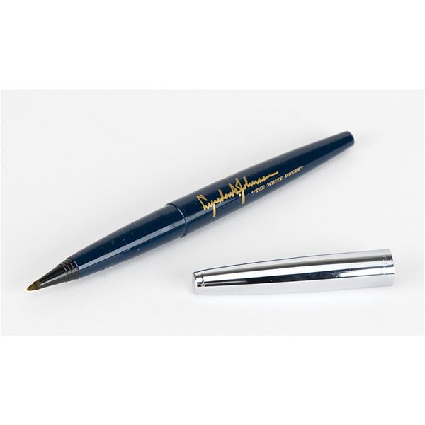 Lyndon B. Johnson Bill Signing Pen