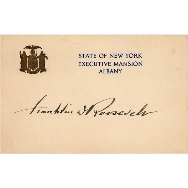 Franklin D. Roosevelt Signature