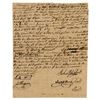 Image 1 : Joseph Hewes Document Signed