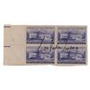 Image 1 : Ruth Bader Ginsburg Signed Stamp Block