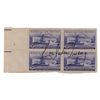 Image 1 : Ruth Bader Ginsburg Signed Stamp Block