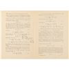 Image 2 : Albert Einstein Hand-Annotated Presentation Offprint of "The Formal Basis of the General Theory of R