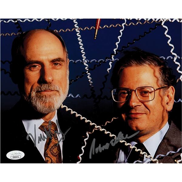 Vint Cerf and Bob Kahn Signed Photograph