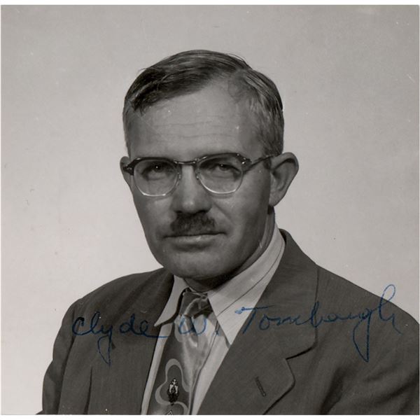 Clyde Tombaugh Signed Photograph