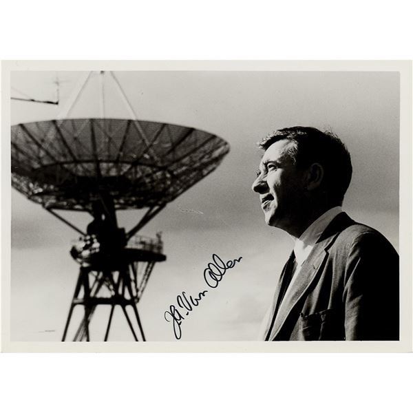 James Van Allen Signed Photograph