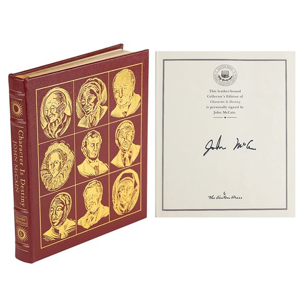 John McCain Signed Book