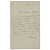 Image 1 : Ernest Renan Autograph Letter Signed