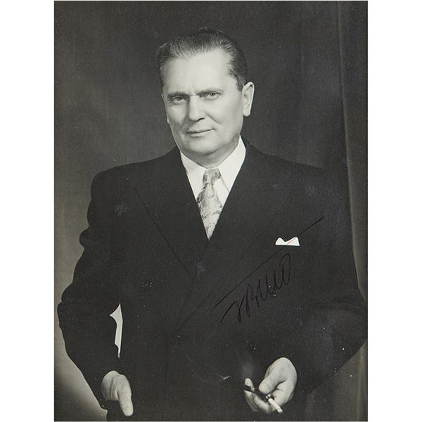 Josip Tito Signed Photograph