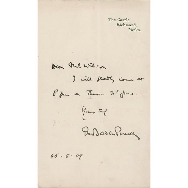 Robert Baden-Powell Autograph Letter Signed