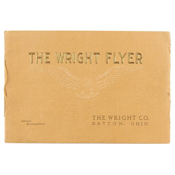 Wright Brothers: Wright Flyer Brochure (1911)