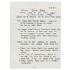 Image 1 : Buzz Aldrin Handwritten Draft for 'Space Station Eagle'