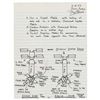 Image 2 : Buzz Aldrin Handwritten Draft for 'Space Station Eagle'