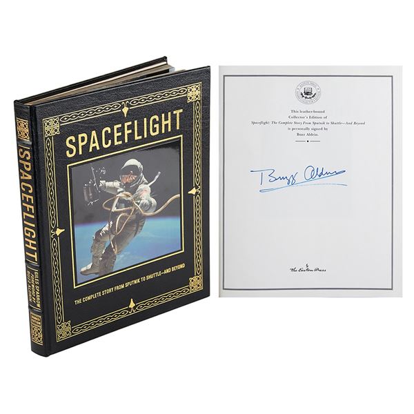 Buzz Aldrin Signed Book