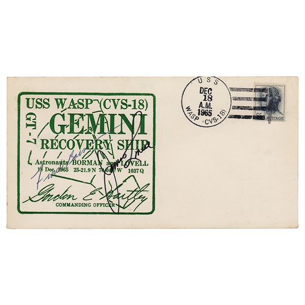 Gemini 7 Signed Recovery Cover