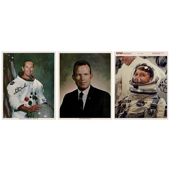 NASA Astronauts (4) Signed Photographs