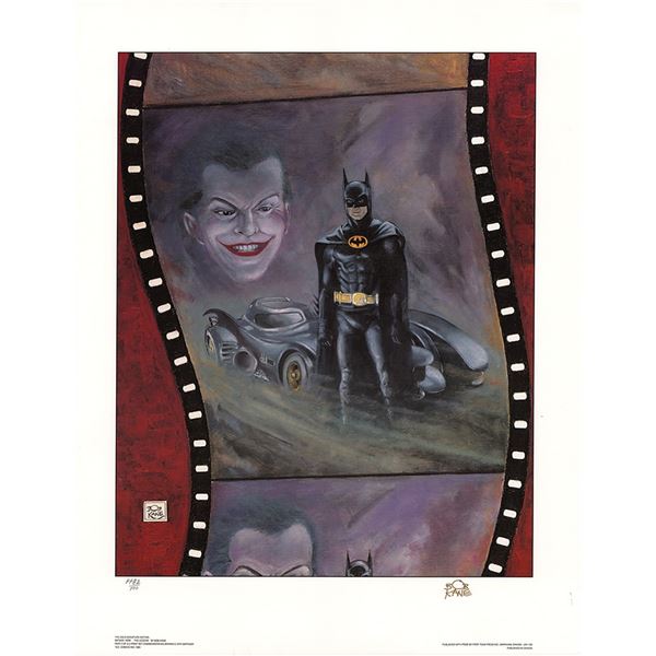 Bob Kane Signed Print