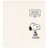 Image 2 : Charles Schulz Signed Greeting Card