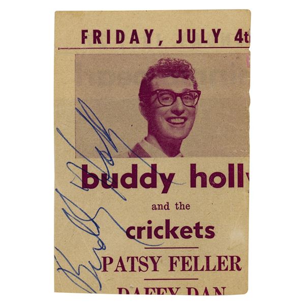 Buddy Holly Signature