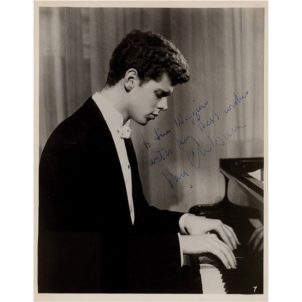 Van Cliburn Signed Photograph