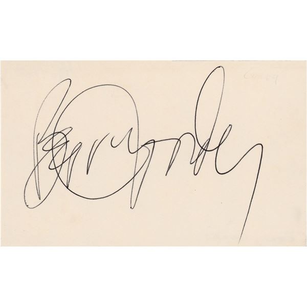 Berry Gordy Signature