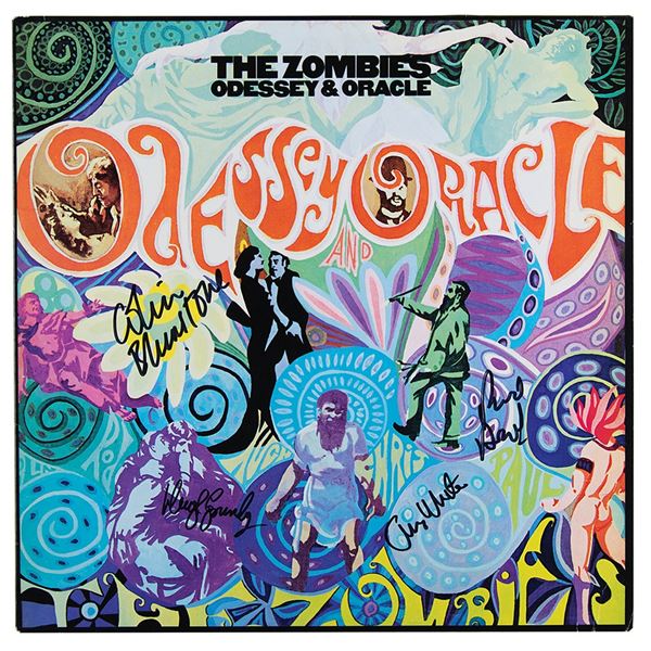 The Zombies Signed Album