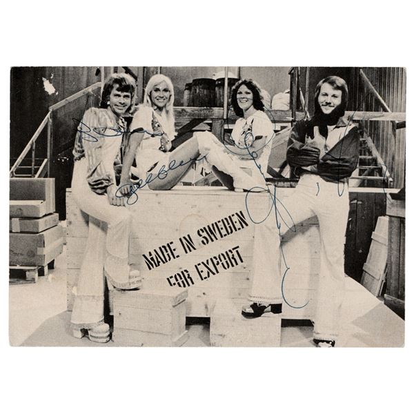 ABBA Signed Photograph