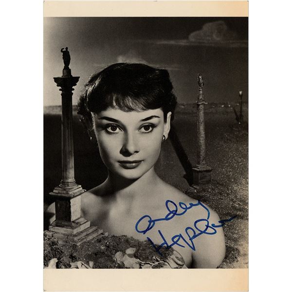 Audrey Hepburn Signed Photograph