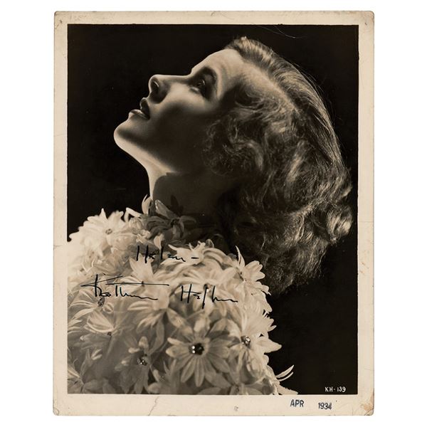 Katharine Hepburn Signed Photograph