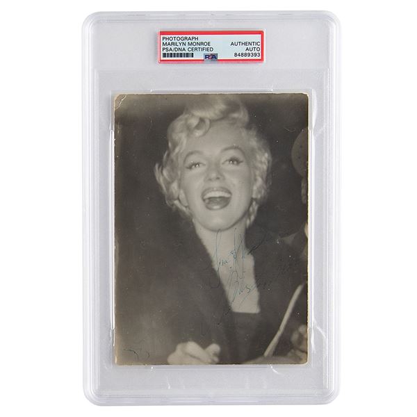 Marilyn Monroe Signed Photograph