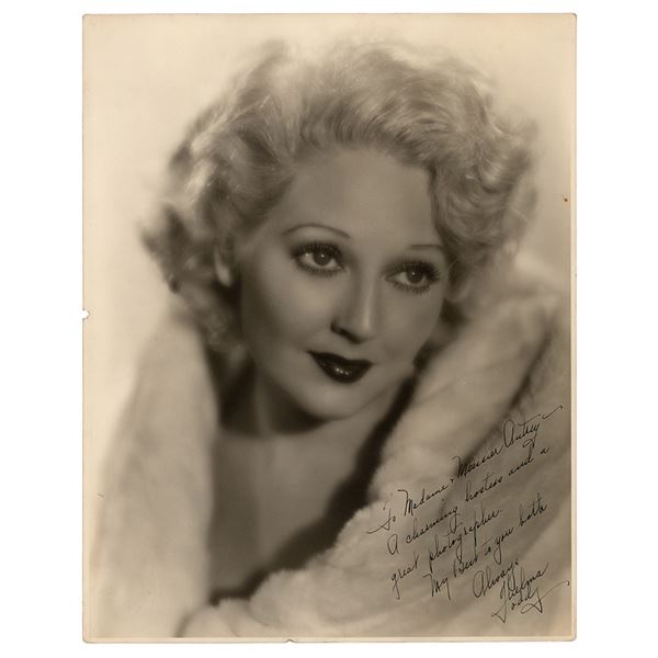 Thelma Todd Signed Photograph