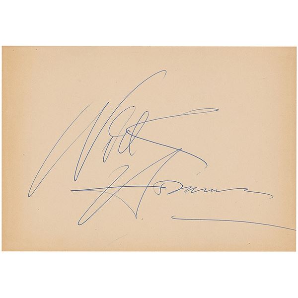 Nick Adams Signature