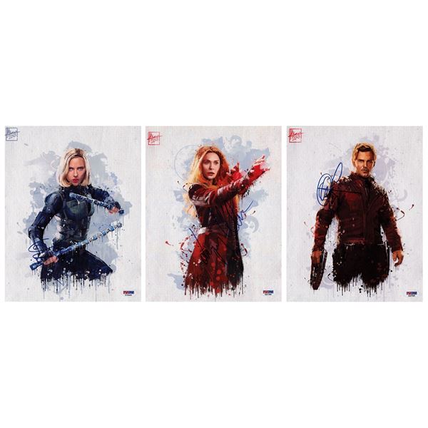 The Avengers (3) Signed Photographs