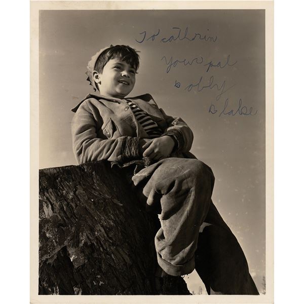 Robert Blake Signed Photograph