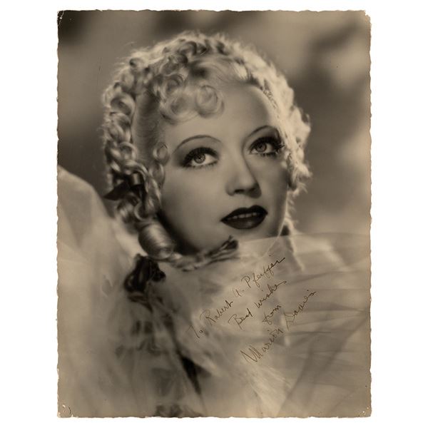 Marion Davies Signed Photograph