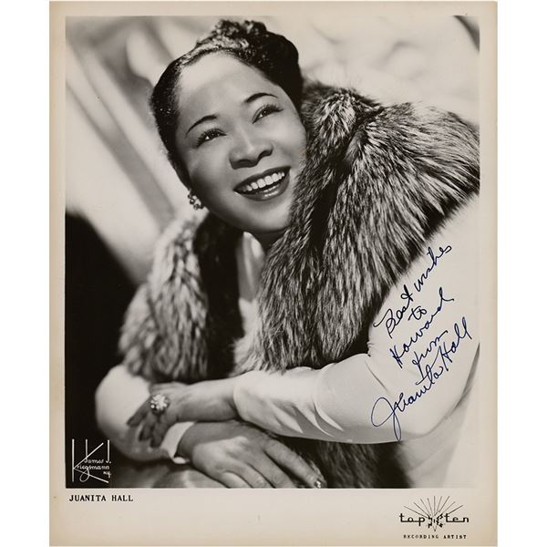 Juanita Hall Signed Photograph