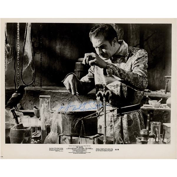 Vincent Price Signed Photograph