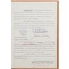 Image 1 : Spencer Tracy Document Signed