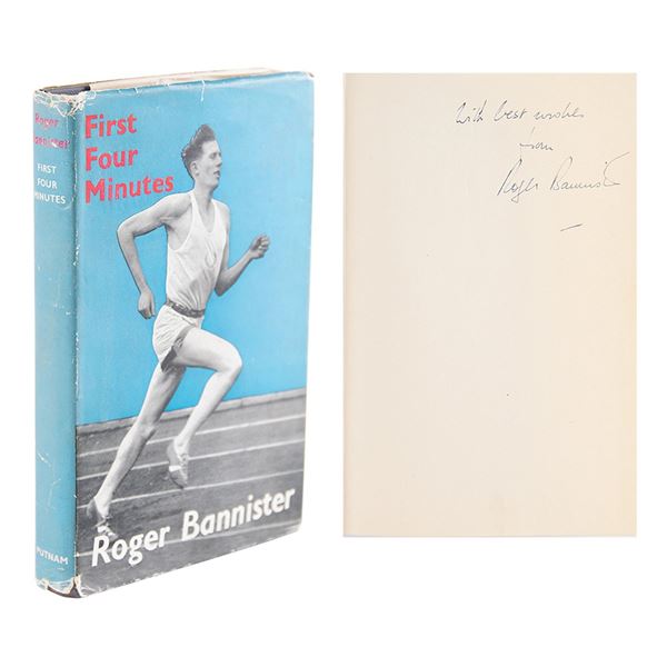 Roger Bannister Signed Book