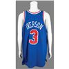 Image 1 : Allen Iverson Signed Basketball Jersey