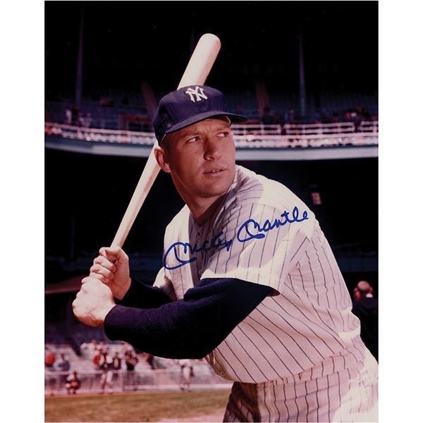 Mickey Mantle Signed Photograph