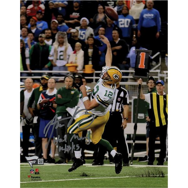 Aaron Rodgers Signed Photograph