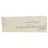 Image 1 : Napoleon Autograph Endorsement Signed on St. Helena