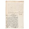 Image 1 : Napoleon Twice-Signed Handwritten Prisoner Release Order