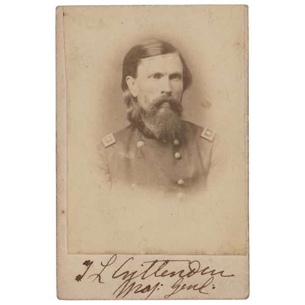 Thomas L. Crittenden Signed Photograph