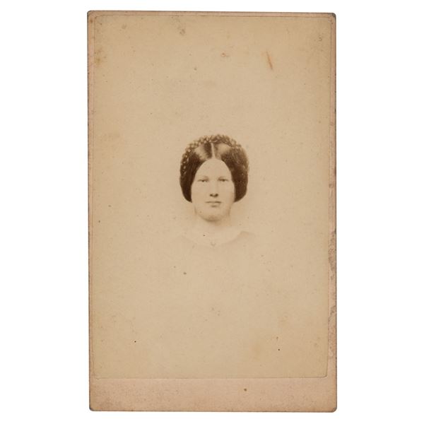 Gettysburg: Jennie Wade Carte-de-Visite, Postcard, and Document