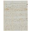 Image 1 : Stonewall Jackson Autograph Letter Signed from West Point
