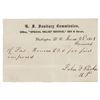 Image 1 : Lincoln Assassination: John F. Parker Autograph Note Signed