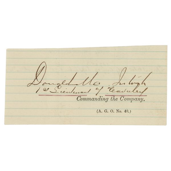 Little Bighorn: Donald McIntosh Signature